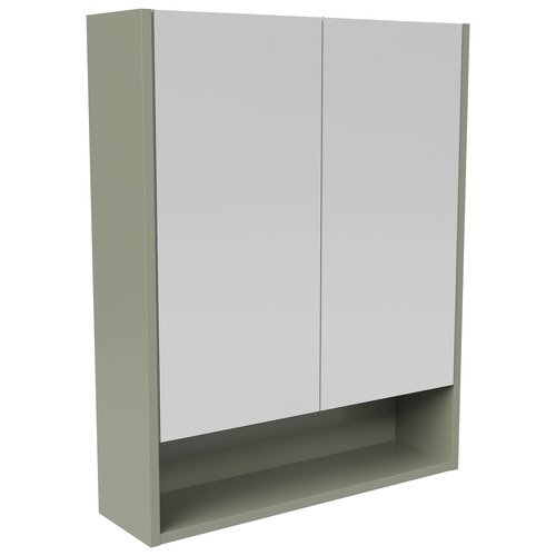 Sanremo 600mm Mirrored Shaving Cabinet with Open Shelf
