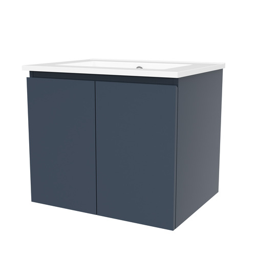 Nevada 600mm Wall Hung Vanity with Ceramic Countertop