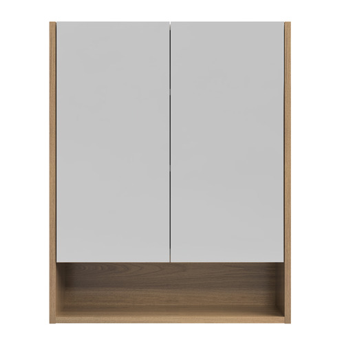 Sanremo 600mm Mirrored Shaving Cabinet with Open Shelf