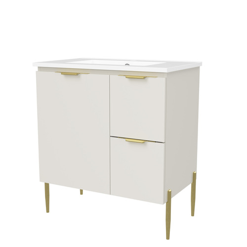 Nevada 750mm Freestanding Vanity with Ceramic Countertop