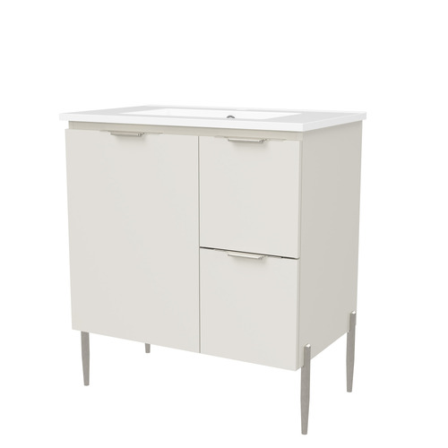 Nevada 750mm Freestanding Vanity with Ceramic Countertop