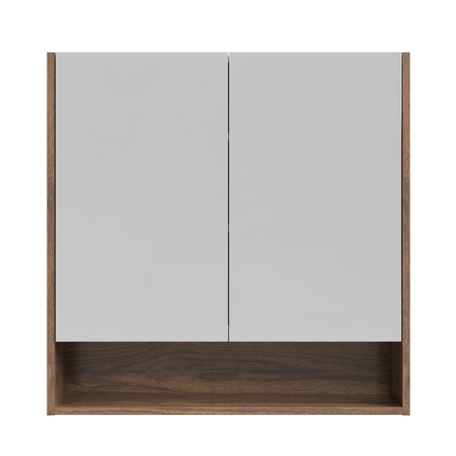 Sanremo 750mm Mirrored Shaving Cabinet with Open Shelf