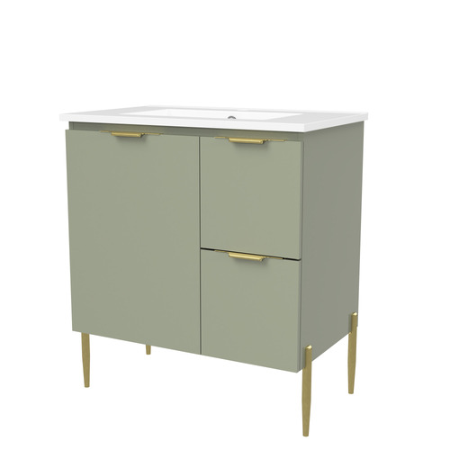 Nevada 750mm Freestanding Vanity with Ceramic Countertop