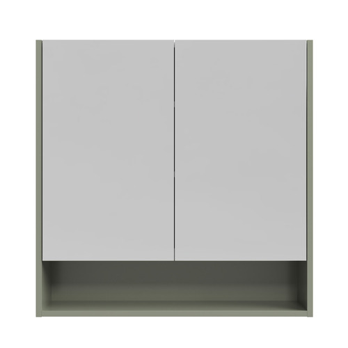 Sanremo 750mm Mirrored Shaving Cabinet with Open Shelf
