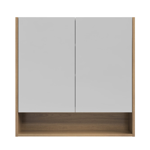 Sanremo 750mm Mirrored Shaving Cabinet with Open Shelf