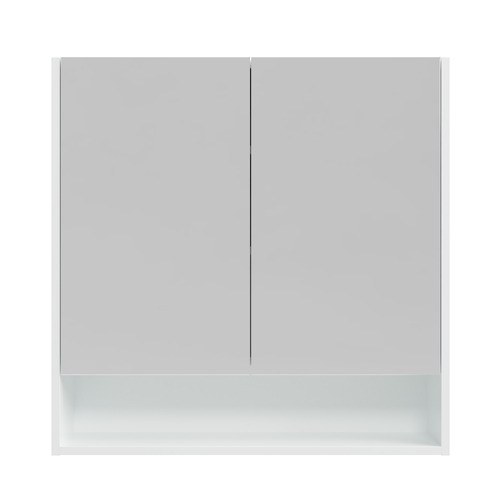 Sanremo 750mm Mirrored Shaving Cabinet with Open Shelf