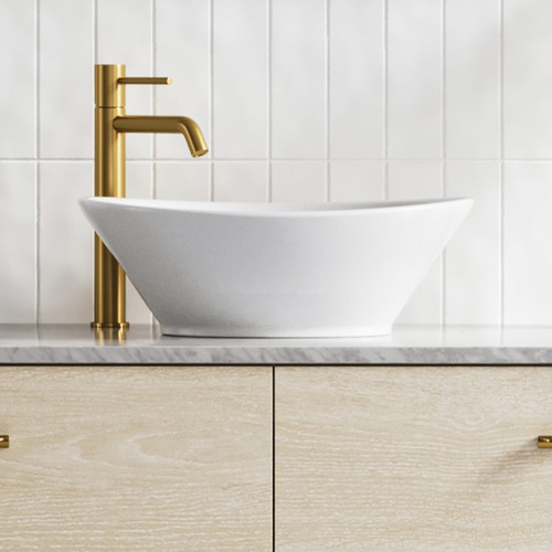 Elite 415mm Oval Ceramic Above Counter Basin