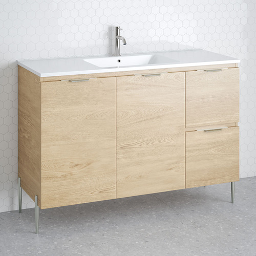 Nevada 1200mm Freestanding Vanity with Ceramic Countertop