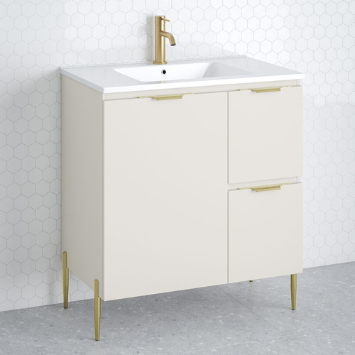 Nevada 750mm Freestanding Vanity with Ceramic Countertop