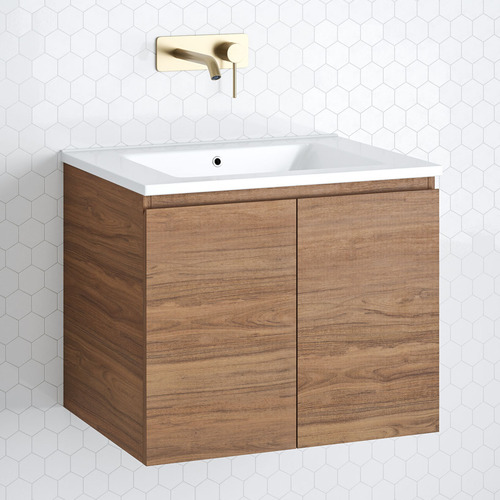 Nevada 600mm Wall Hung Vanity with Ceramic Countertop