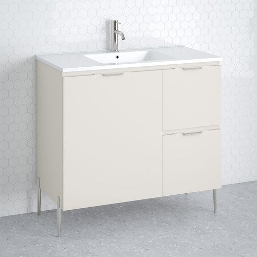 Nevada 900mm Freestanding Vanity with Ceramic Countertop