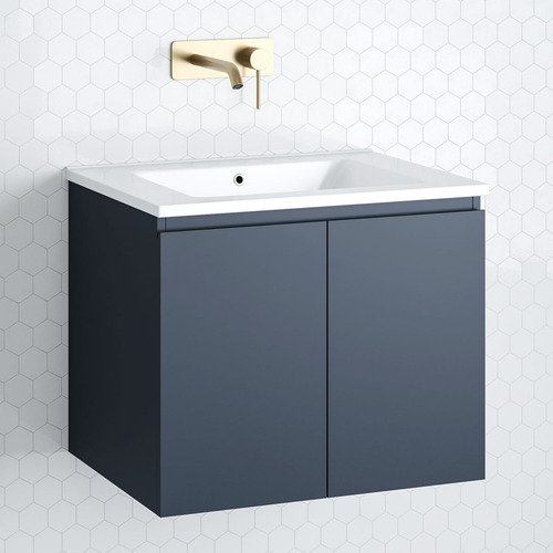 Nevada 600mm Wall Hung Vanity with Ceramic Countertop