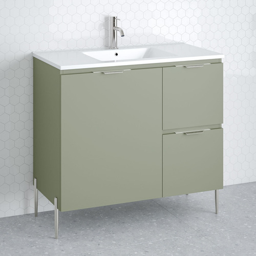 Nevada 900mm Freestanding Vanity with Ceramic Countertop