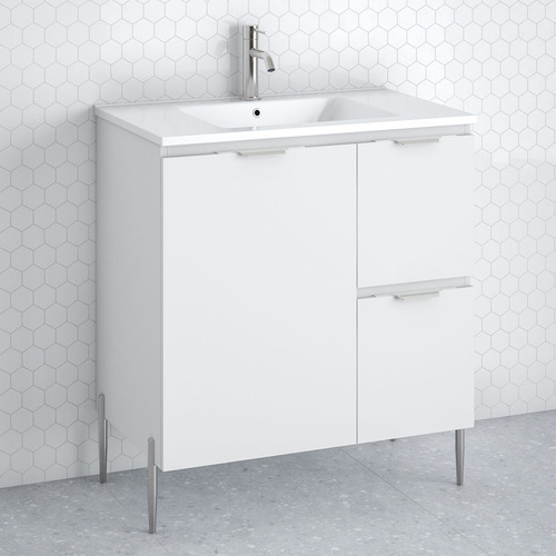 Nevada 750mm Freestanding Vanity with Ceramic Countertop