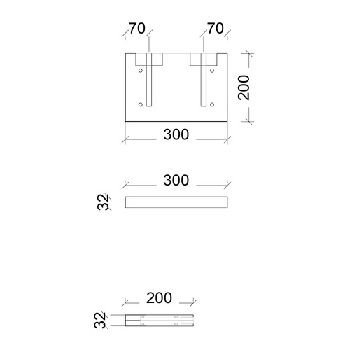Splice Shower Shelf