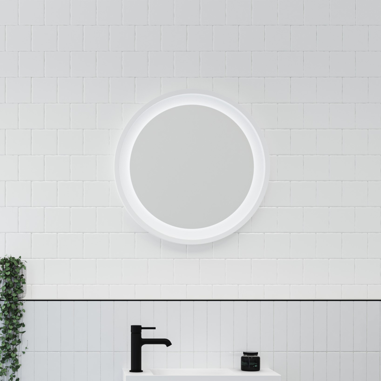 Brooklyn Round Wall Mirror