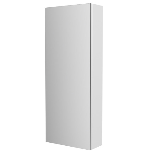 Jazz 400mm Mirrored Shaving Cabinet with Melamine Shelves