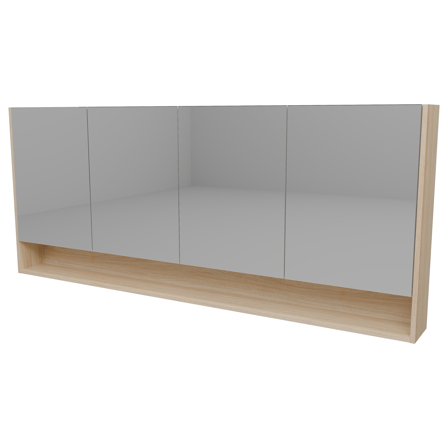 Sanremo 1800mm Rectangle Mirrored Shaving Cabinet