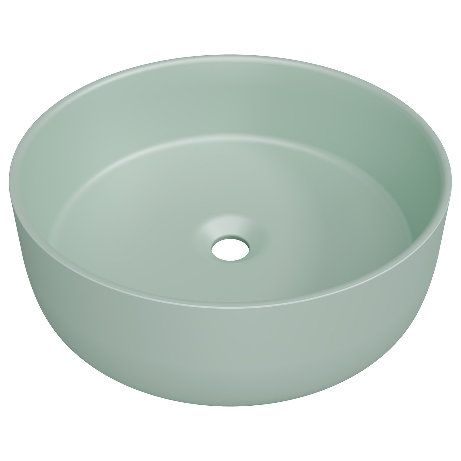 Allure 360mm Round Ceramic Above Counter Basin