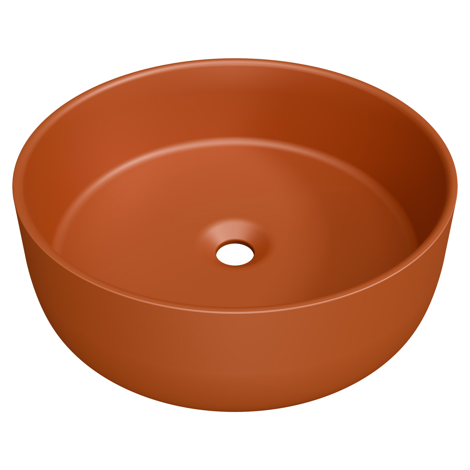 Allure 360mm Round Ceramic Above Counter Basin