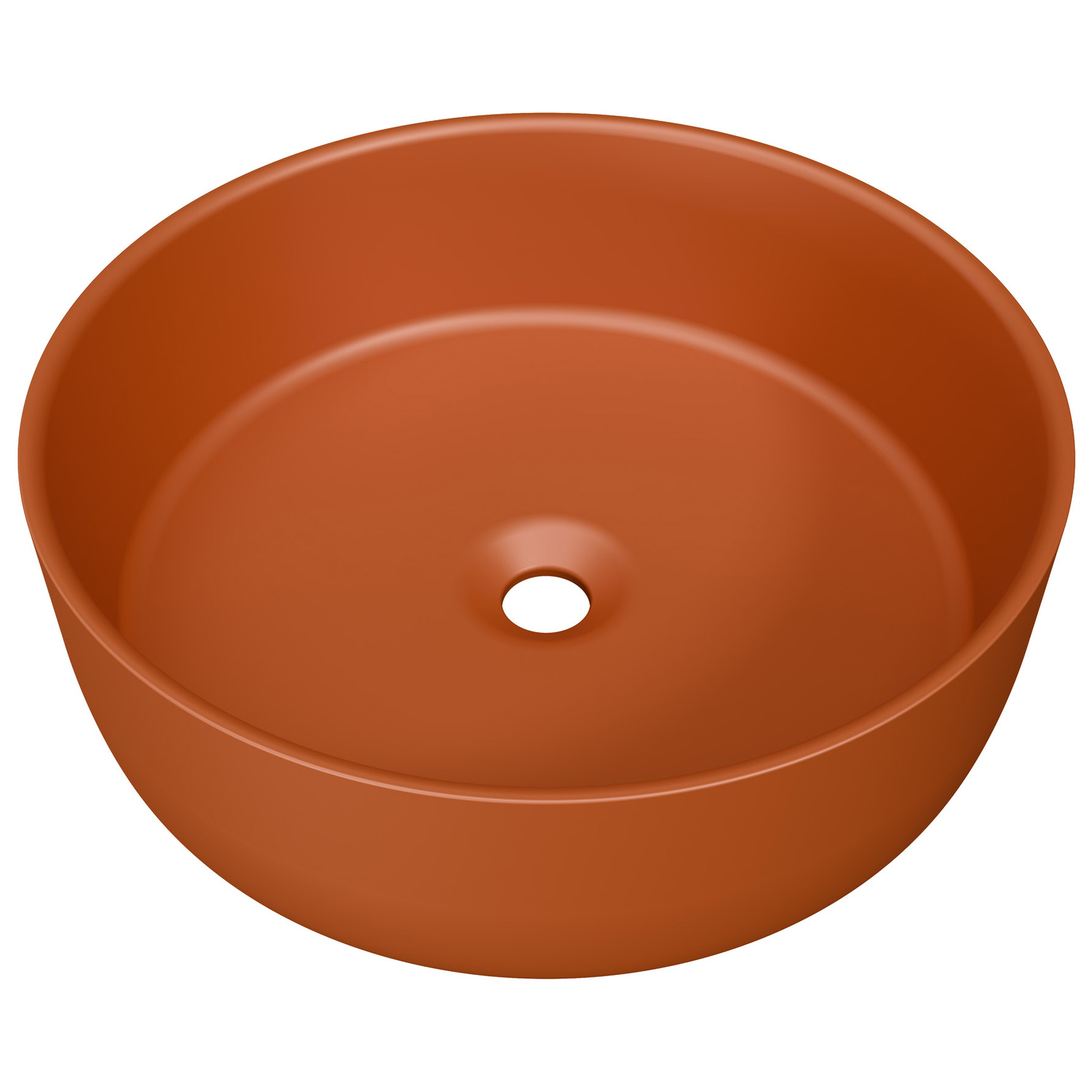 Allure 360mm Round Ceramic Above Counter Basin