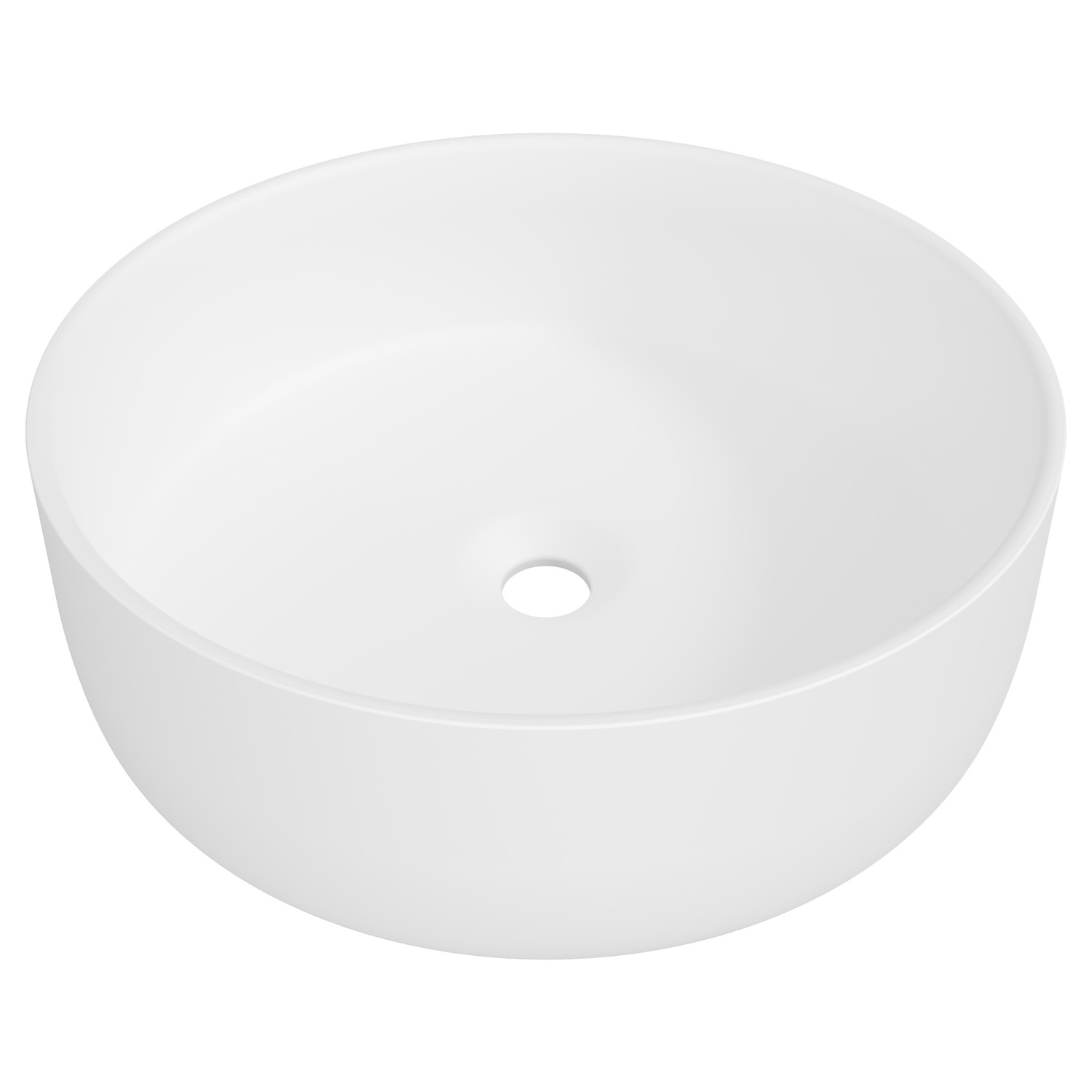 Allure 360mm Round Ceramic Above Counter Basin