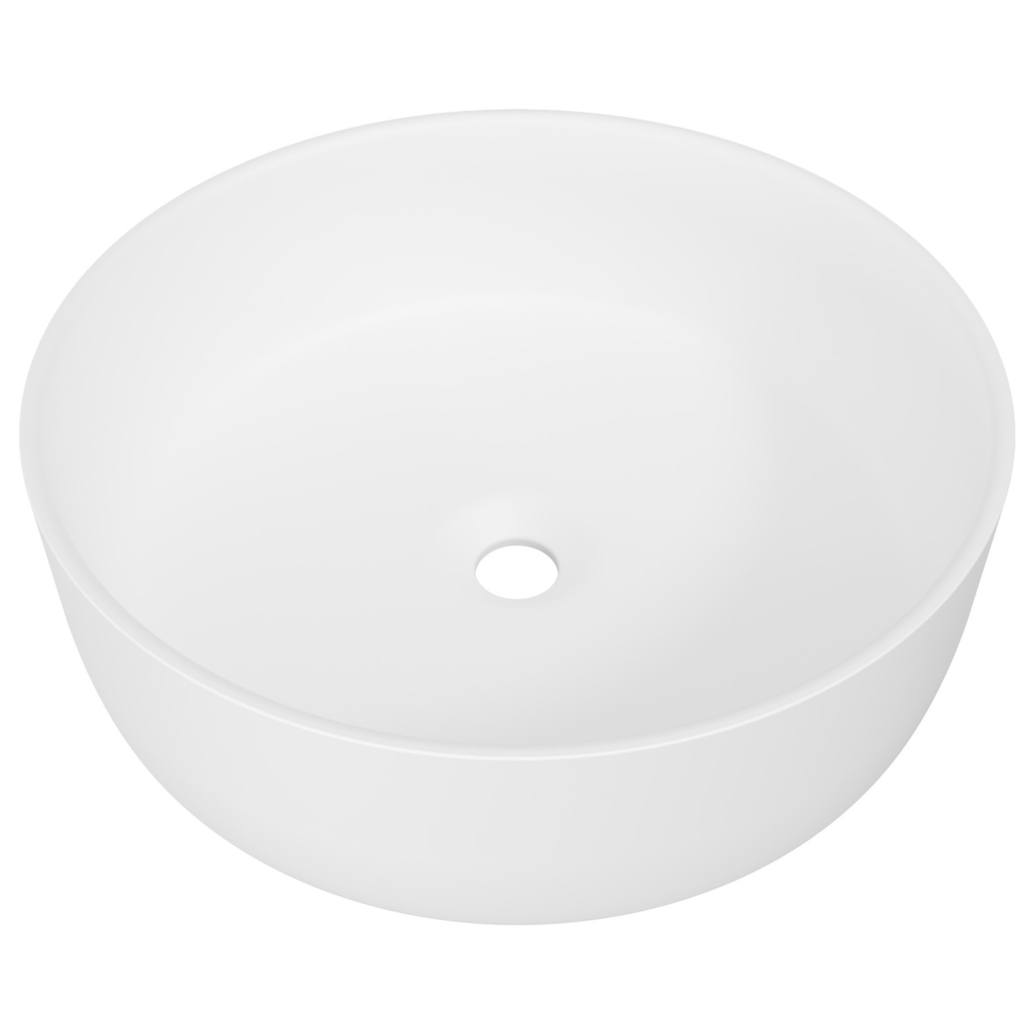 Allure 360mm Round Ceramic Above Counter Basin