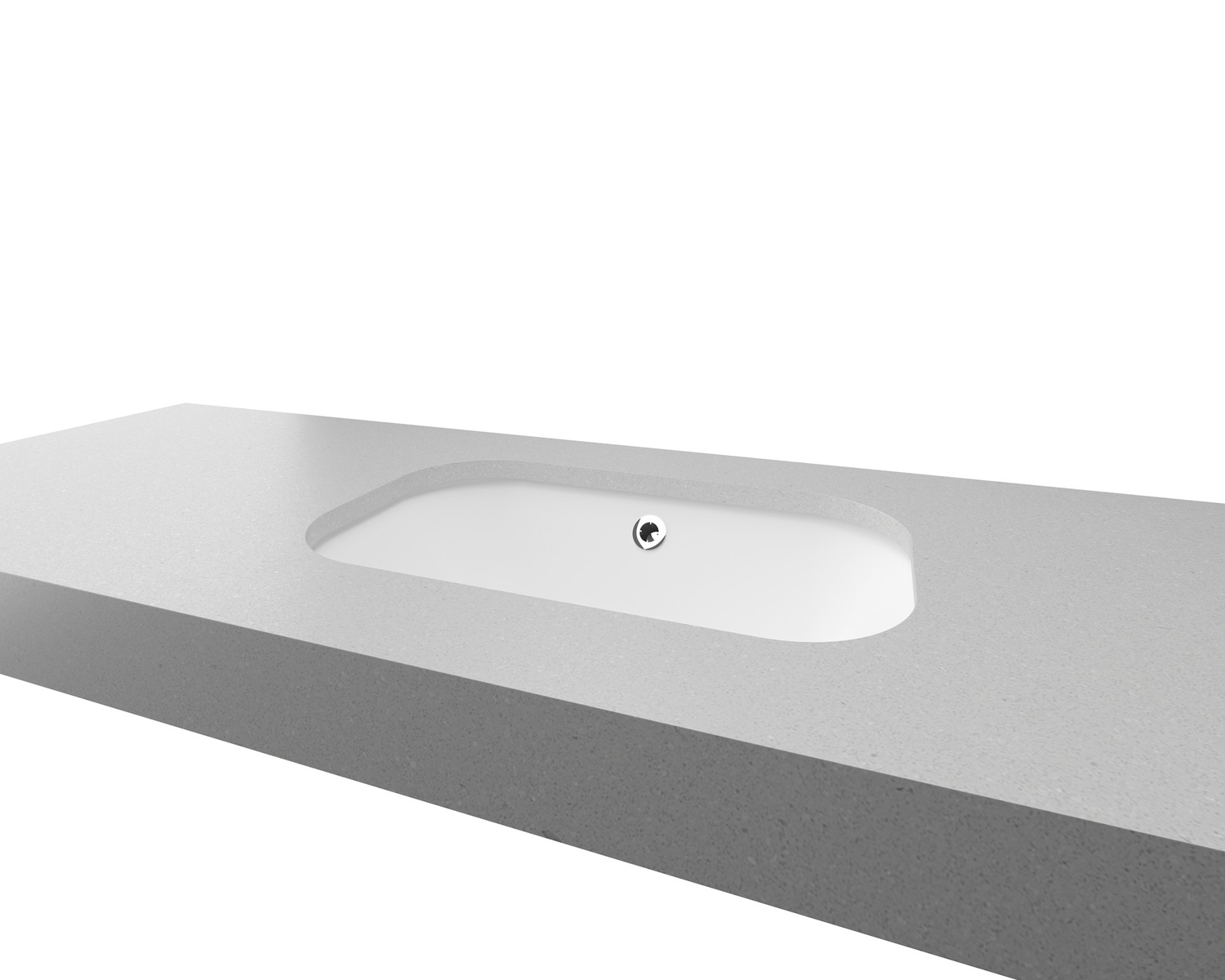 Bodhi 540mm Gloss White Undermount Basin