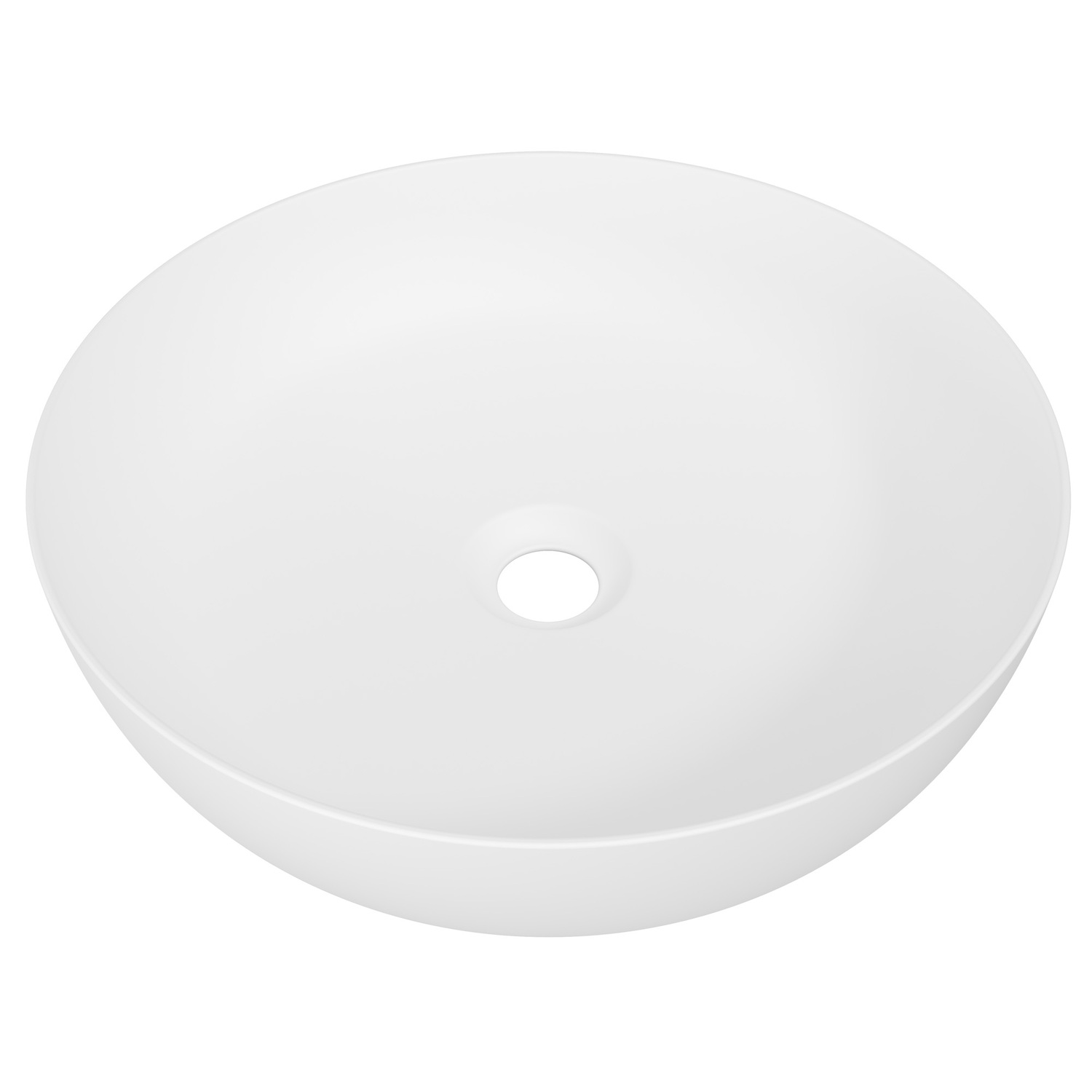 Chase 405mm Round Ceramic Above Counter Basin