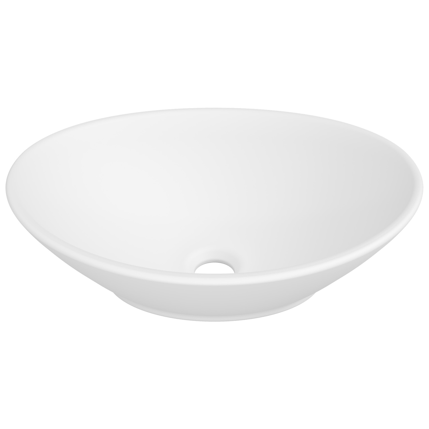 Elite 415mm Oval Ceramic Above Counter Basin