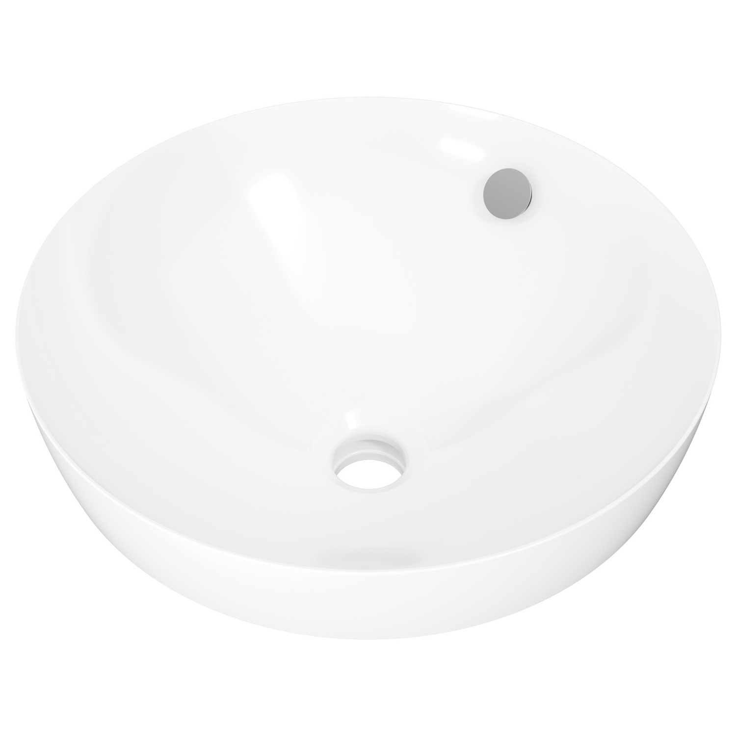 Henry 360mm Gloss White Above Counter Basin