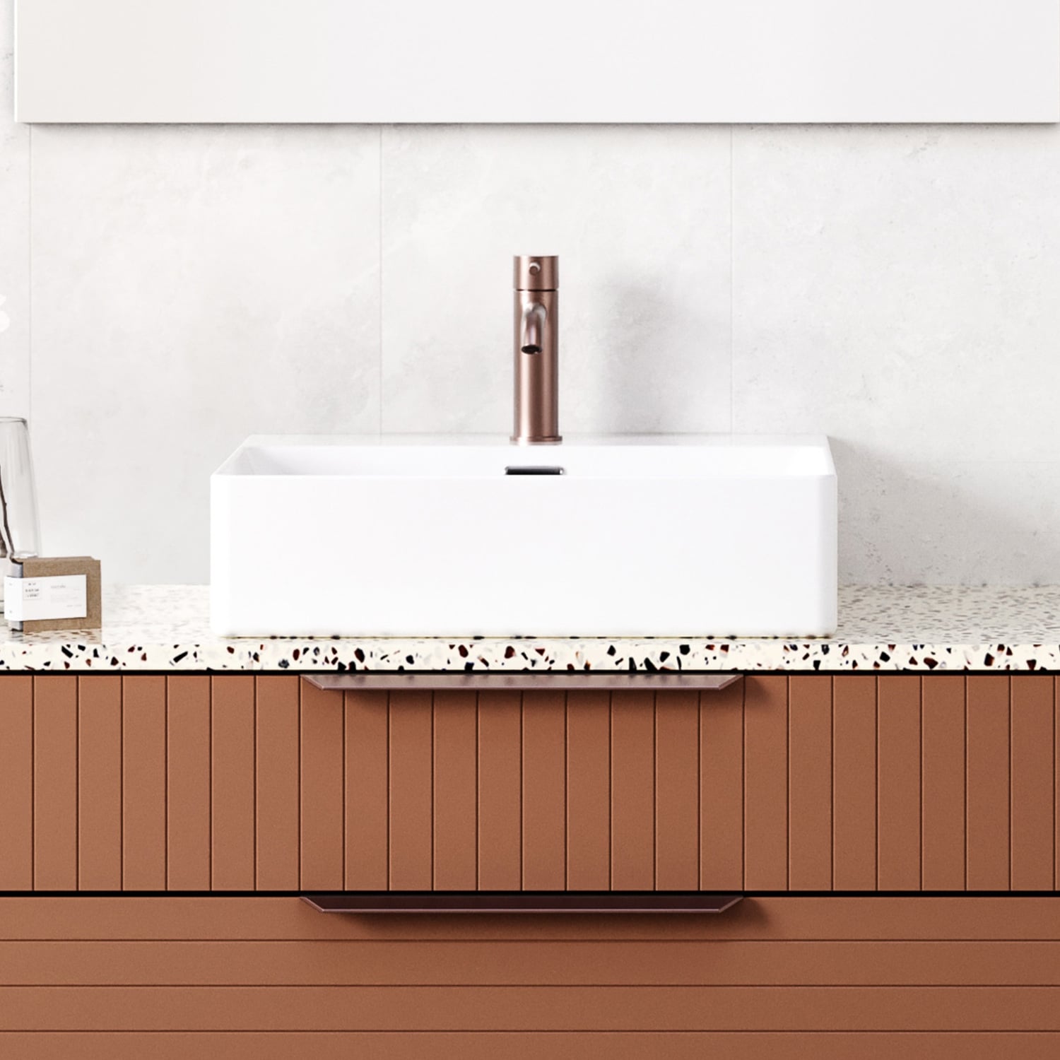 Iconic White Ceramic Above Counter Basin