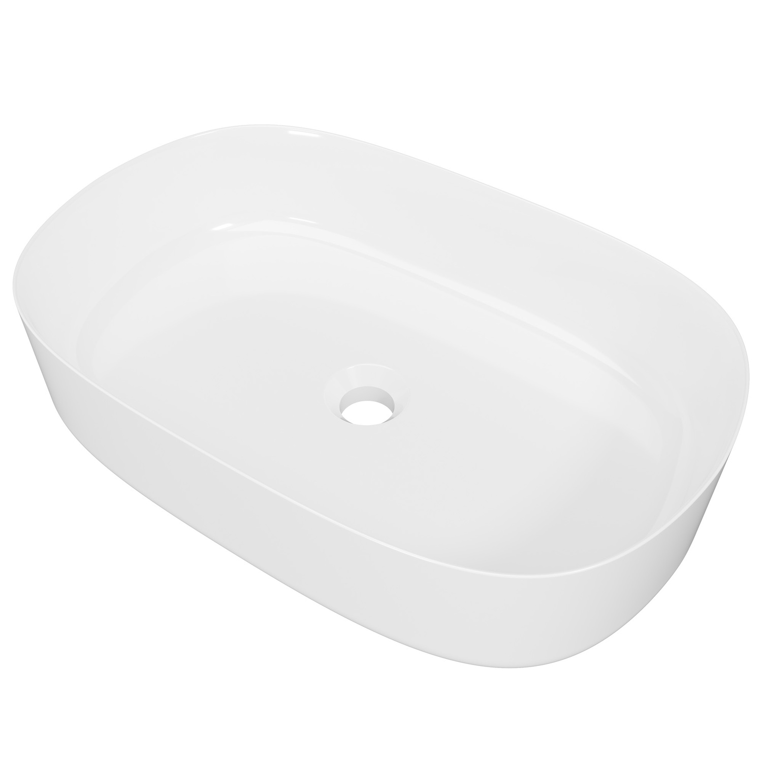 Myrtle 550mm Oval Ceramic Above Counter Basin