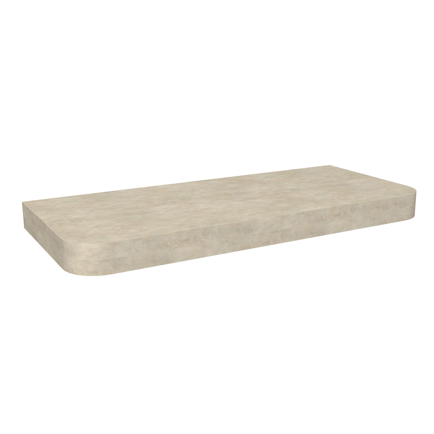 Splice Curved Bathroom Shelf