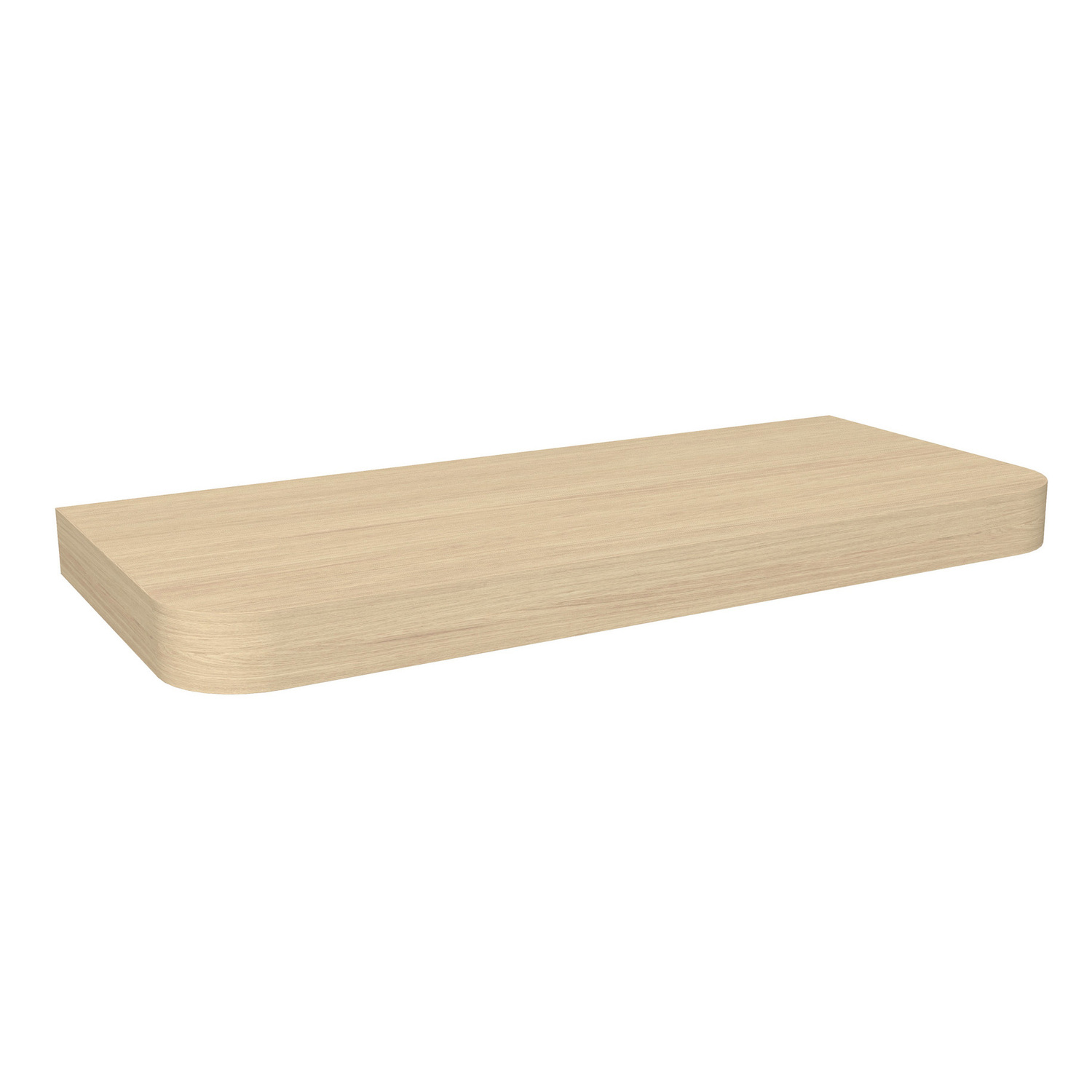 Splice Curved Bathroom Shelf