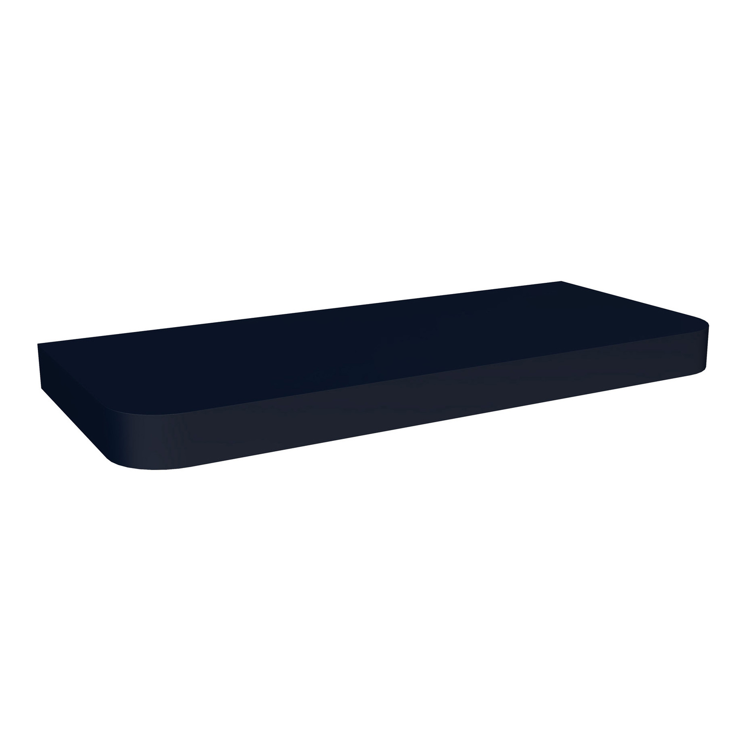 Splice Curved Bathroom Shelf