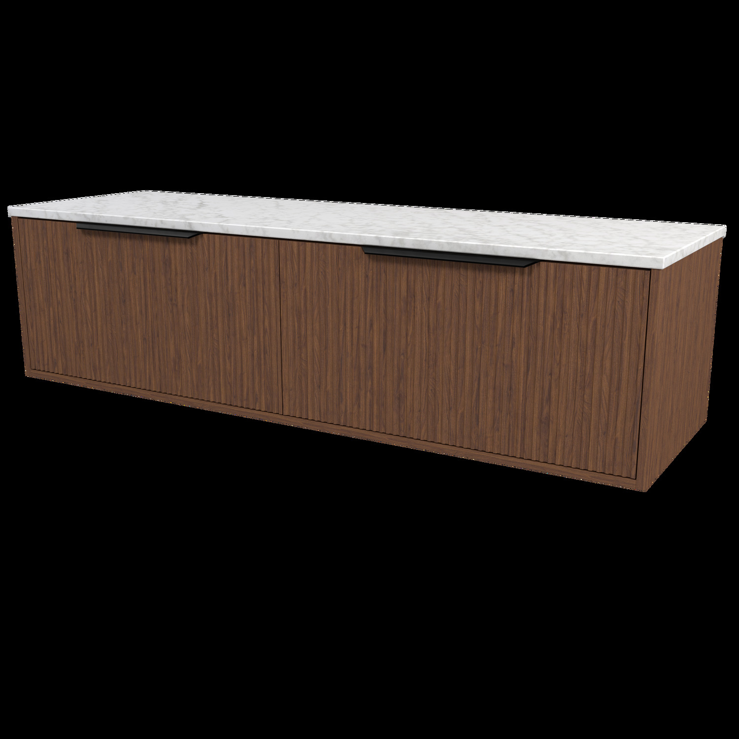 Elwood 1500mm Dockland Wall Hung Double Vanity Unit