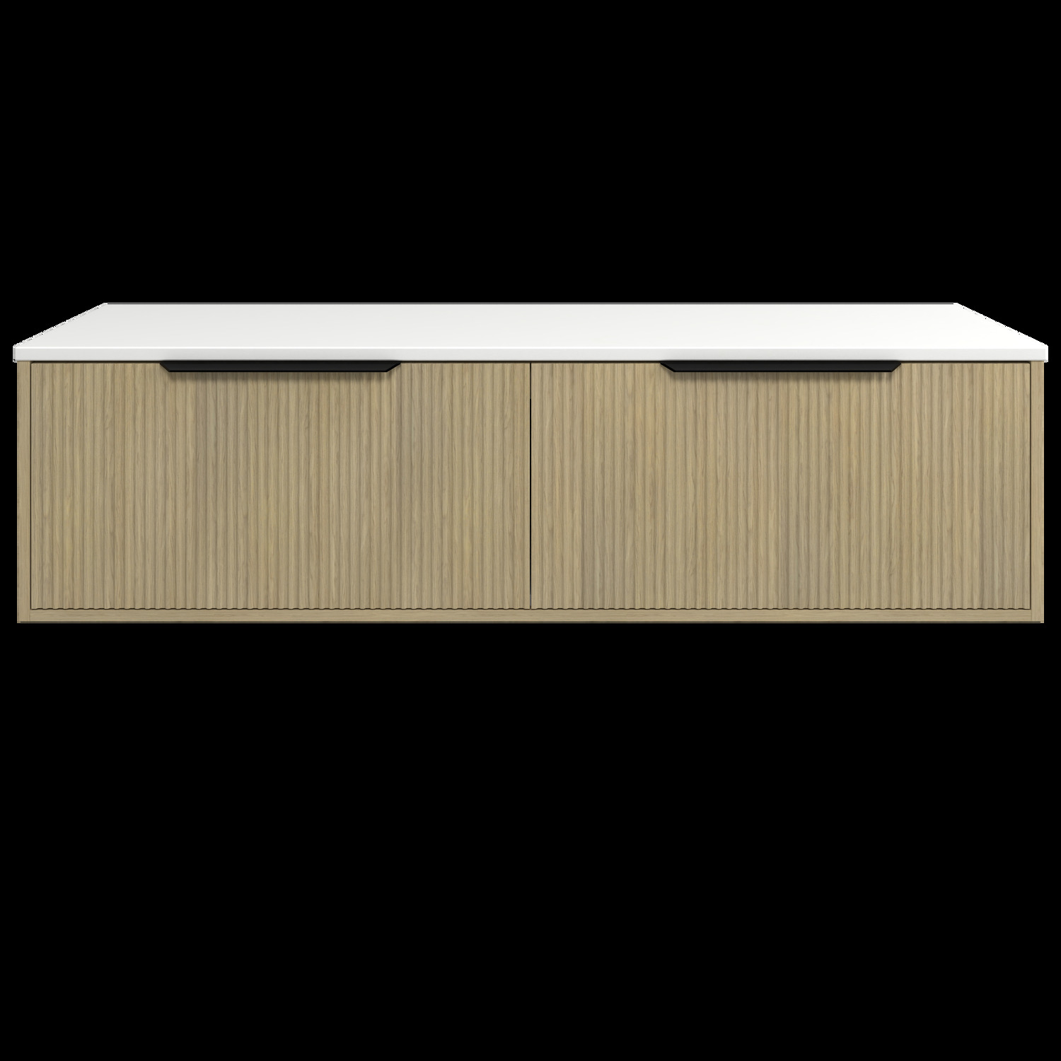 Elwood 1500mm Dockland Wall Hung Double Vanity Unit
