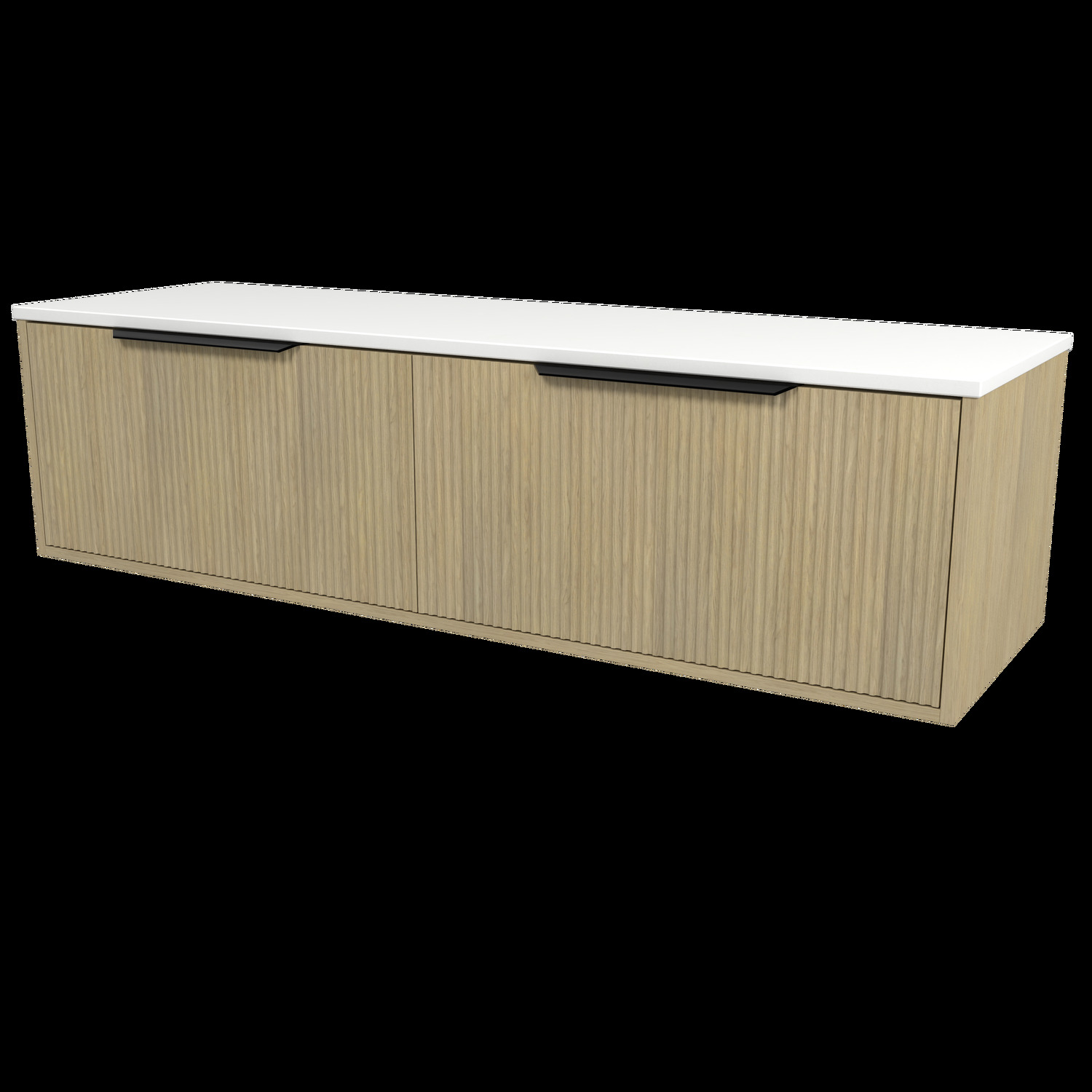 Elwood 1500mm Dockland Wall Hung Double Vanity Unit