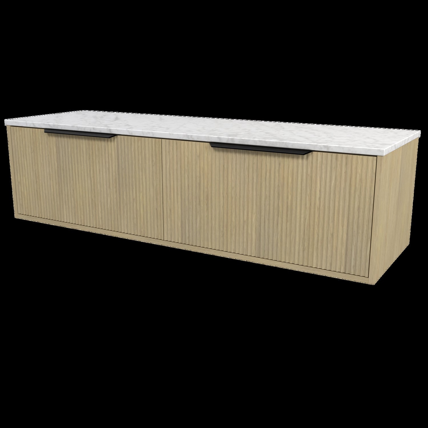 Elwood 1500mm Dockland Wall Hung Double Vanity Unit