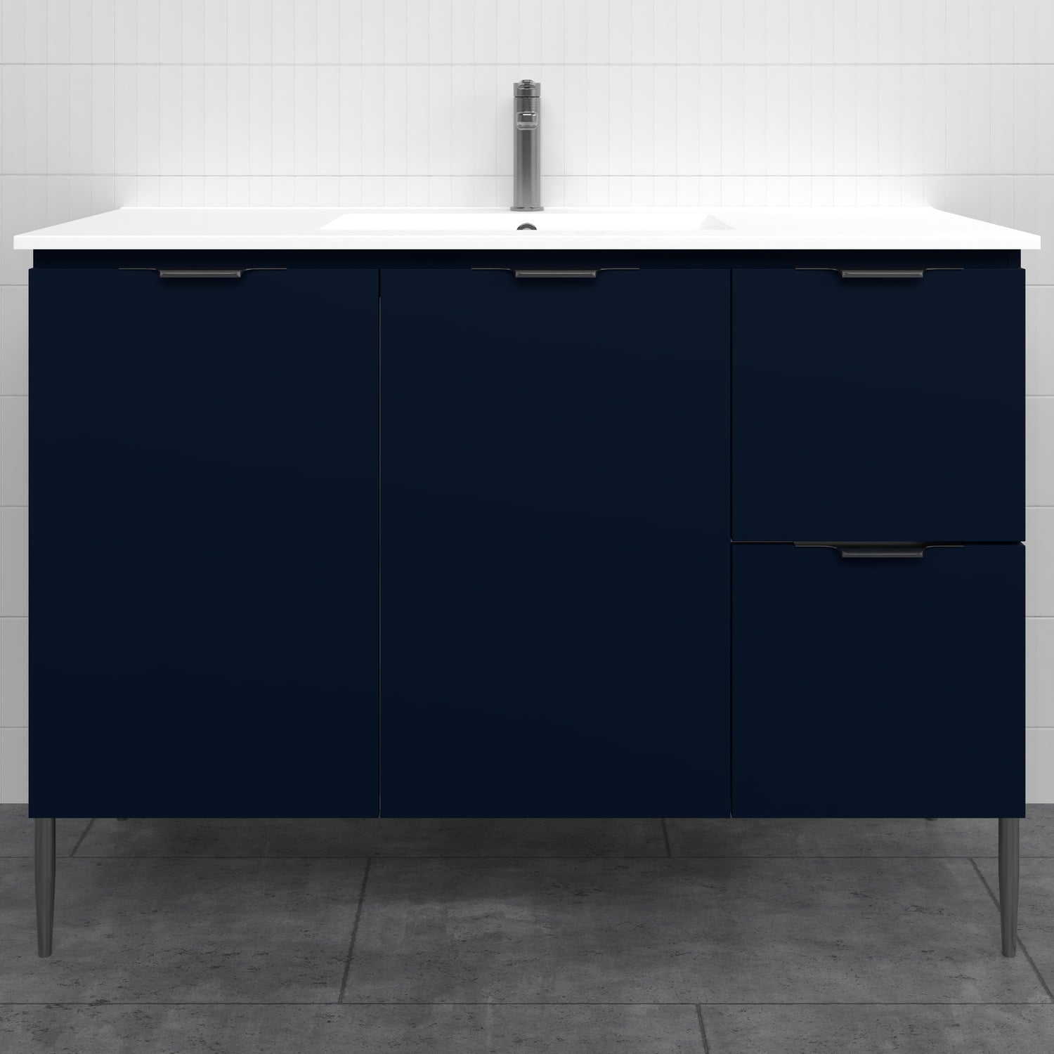 Nevada 1200mm Freestanding Vanity with Ceramic Countertop