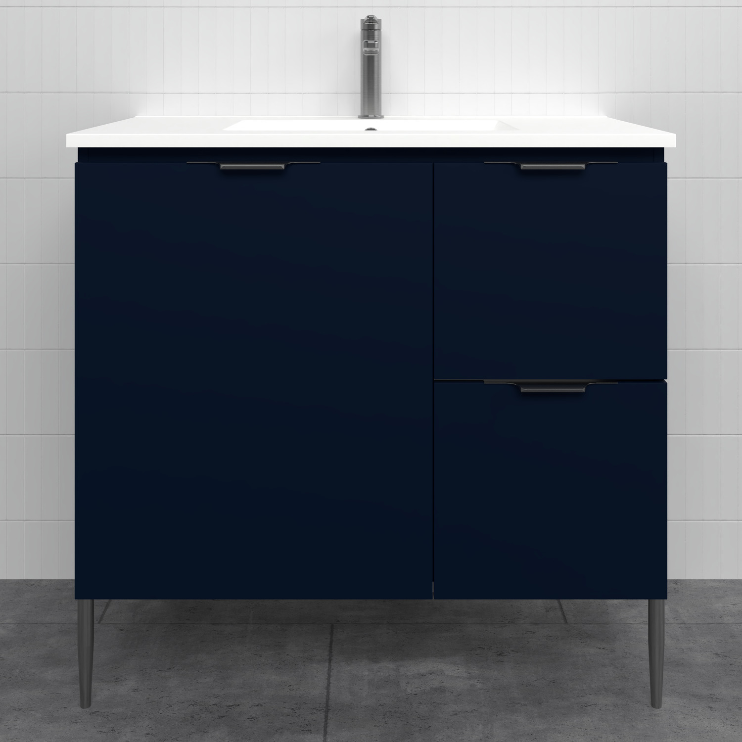 Nevada 900mm Freestanding Vanity with Ceramic Countertop