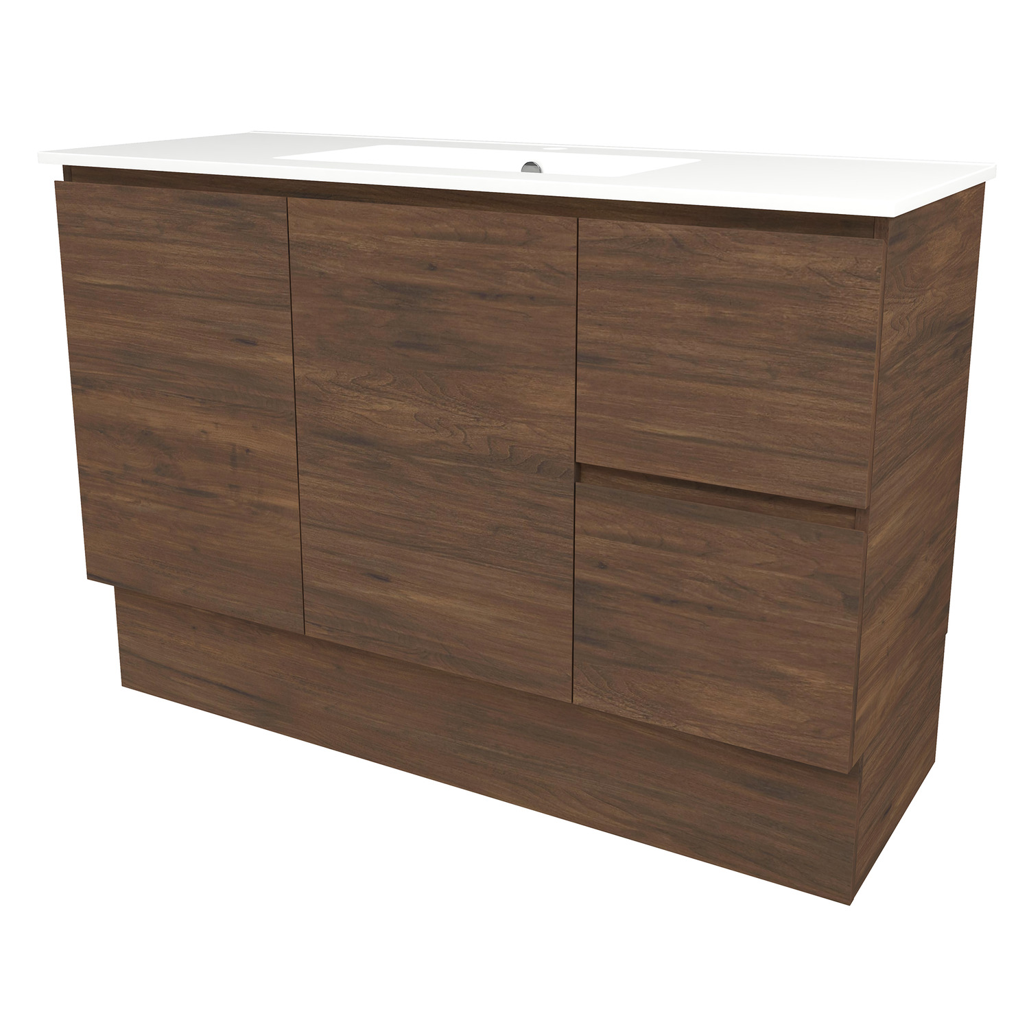 Elemental 1200mm Freestanding Single Vanity with Removable Kickboard