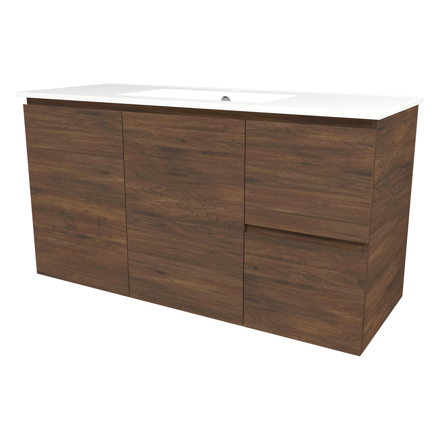 Elemental 1200mm Freestanding Single Vanity with Removable Kickboard