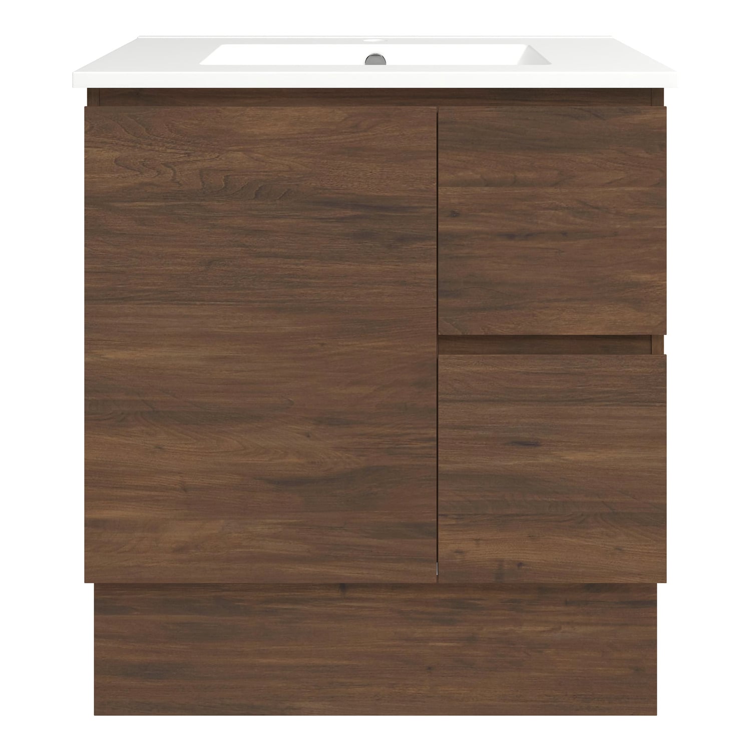 Elemental 750mm Freestanding Single Vanity with Removable Kickboard