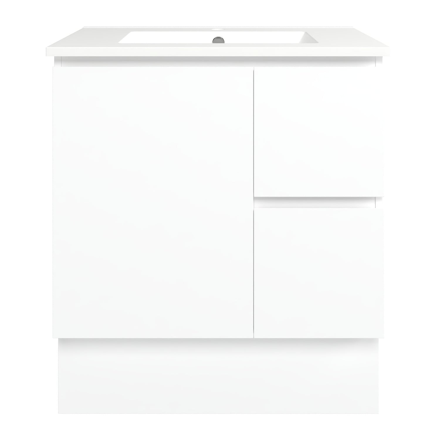 Elemental 750mm Freestanding Single Vanity with Removable Kickboard