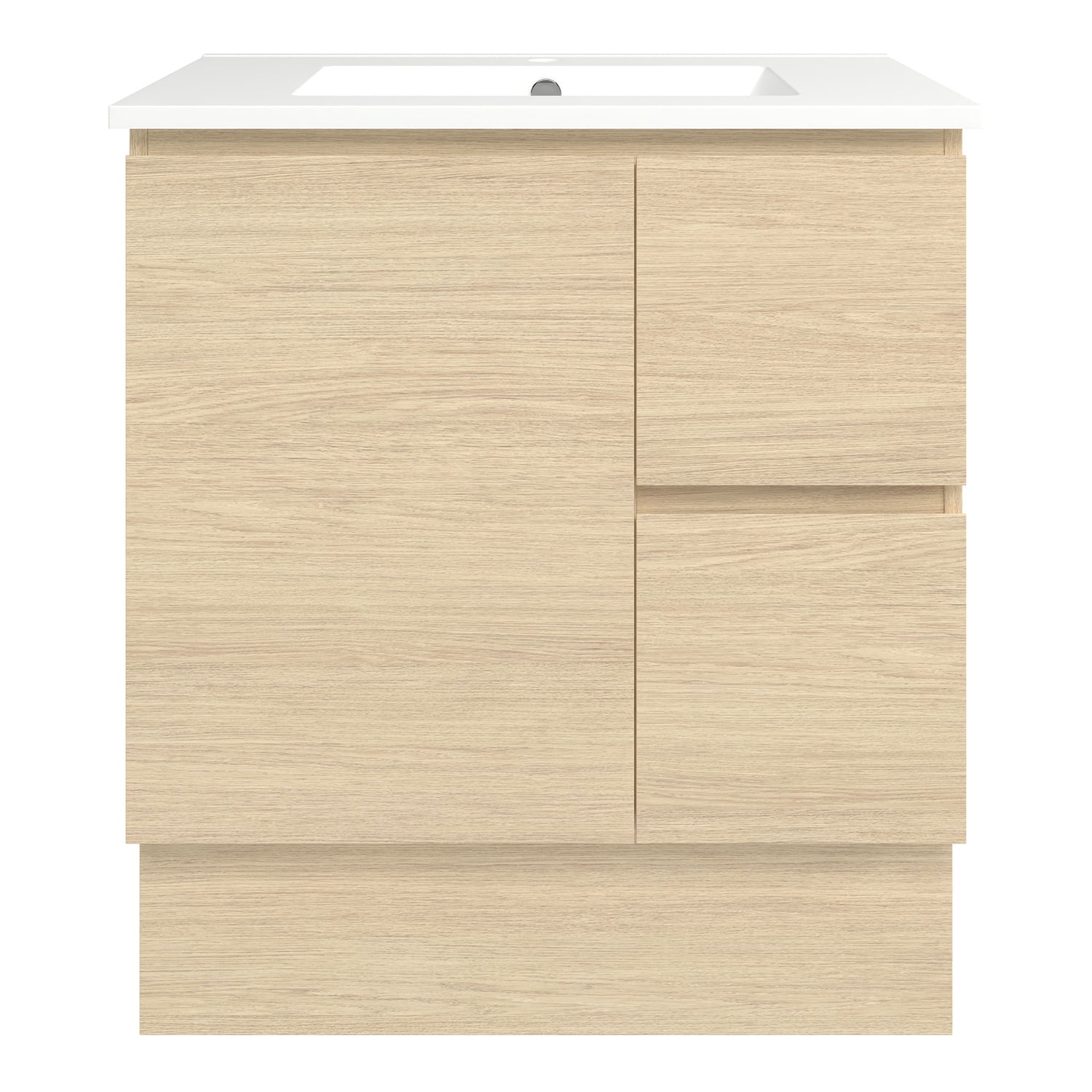 Elemental 750mm Freestanding Single Vanity with Removable Kickboard