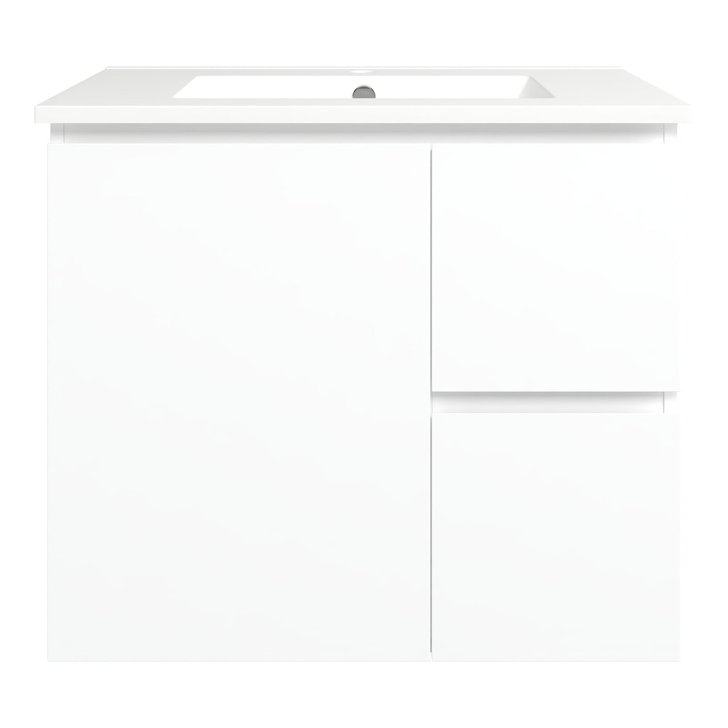 Elemental 750mm Freestanding Single Vanity with Removable Kickboard