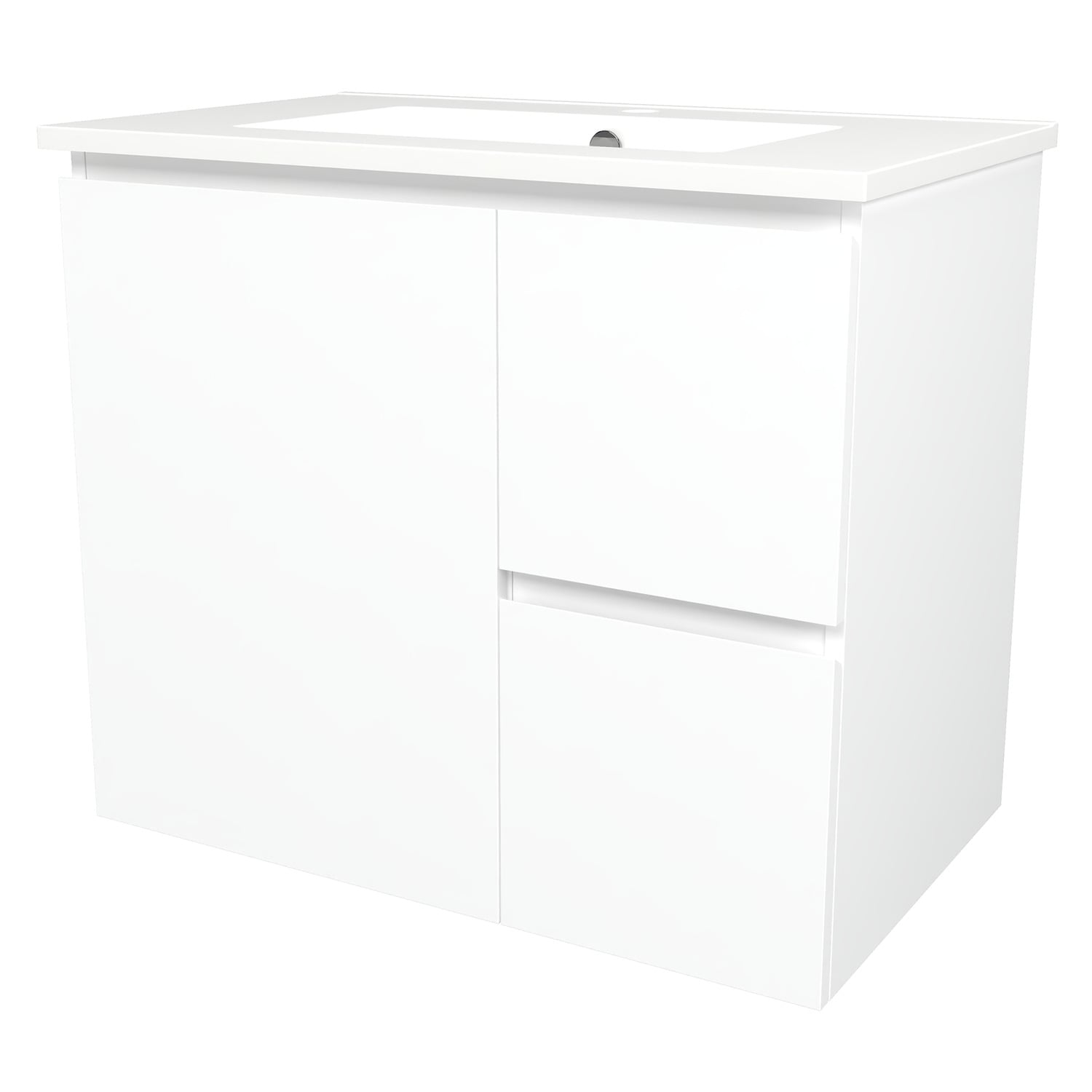 Elemental 750mm Freestanding Single Vanity with Removable Kickboard