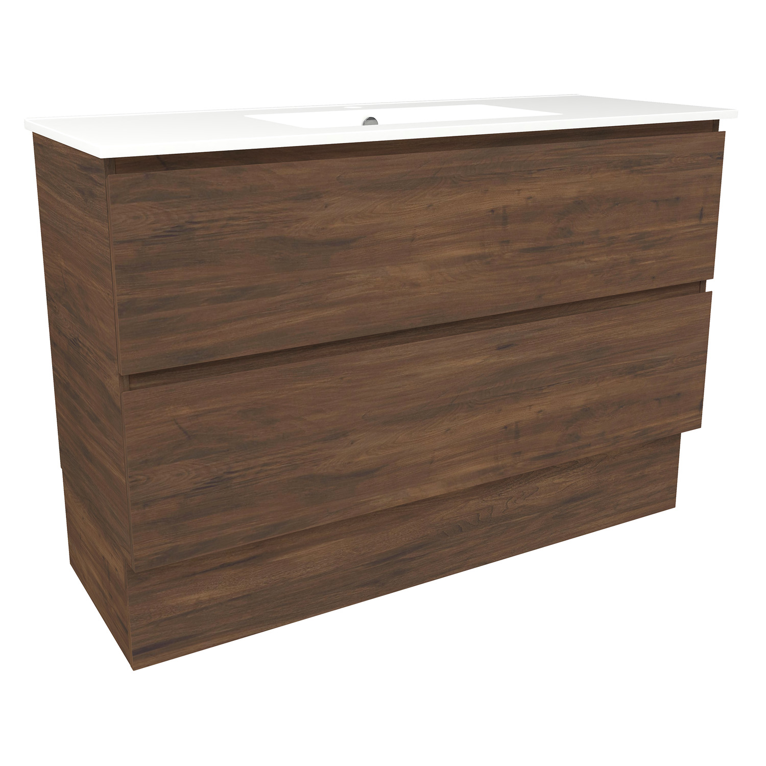 Elemental Plus 1200mm Freestanding Single Vanity with Removable Kickboard